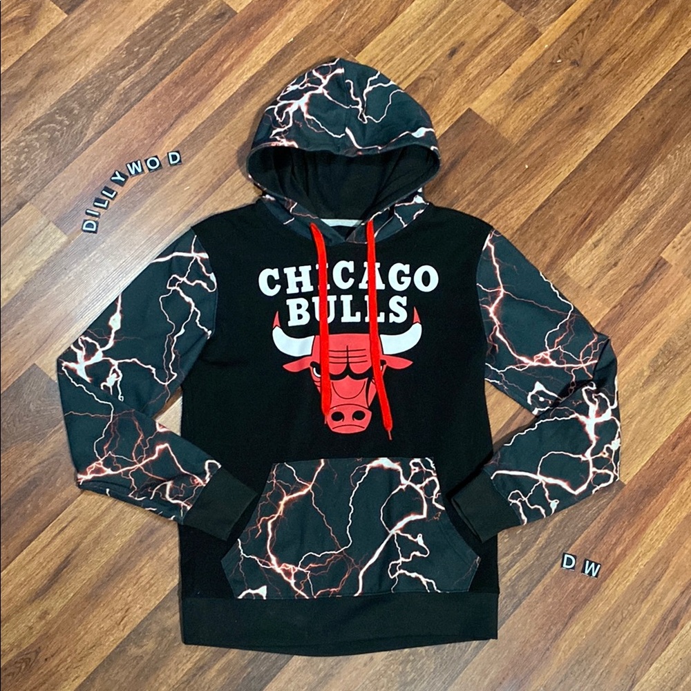 NBA Chicago Bulls Lightning Hoodie